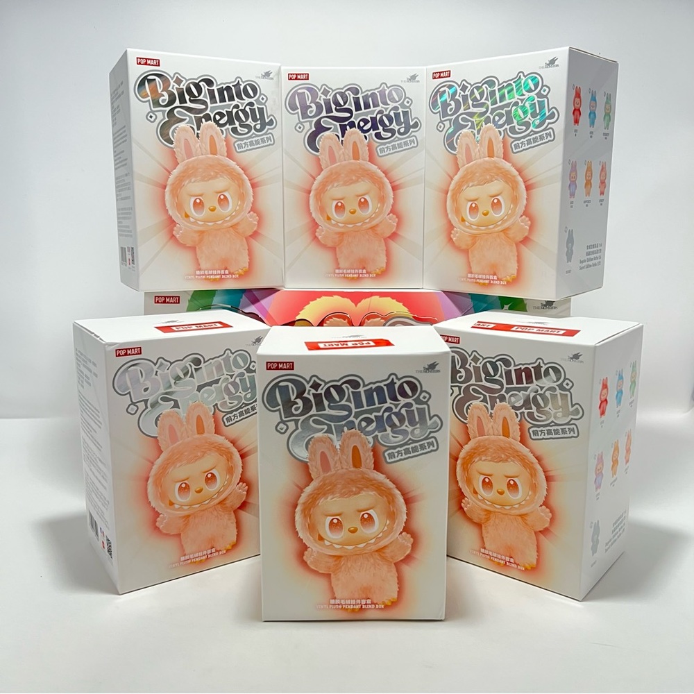 [NEW] POPMART Labubu Big into Energy Plush Pendant Blind Box - SEE DESCRIPTION